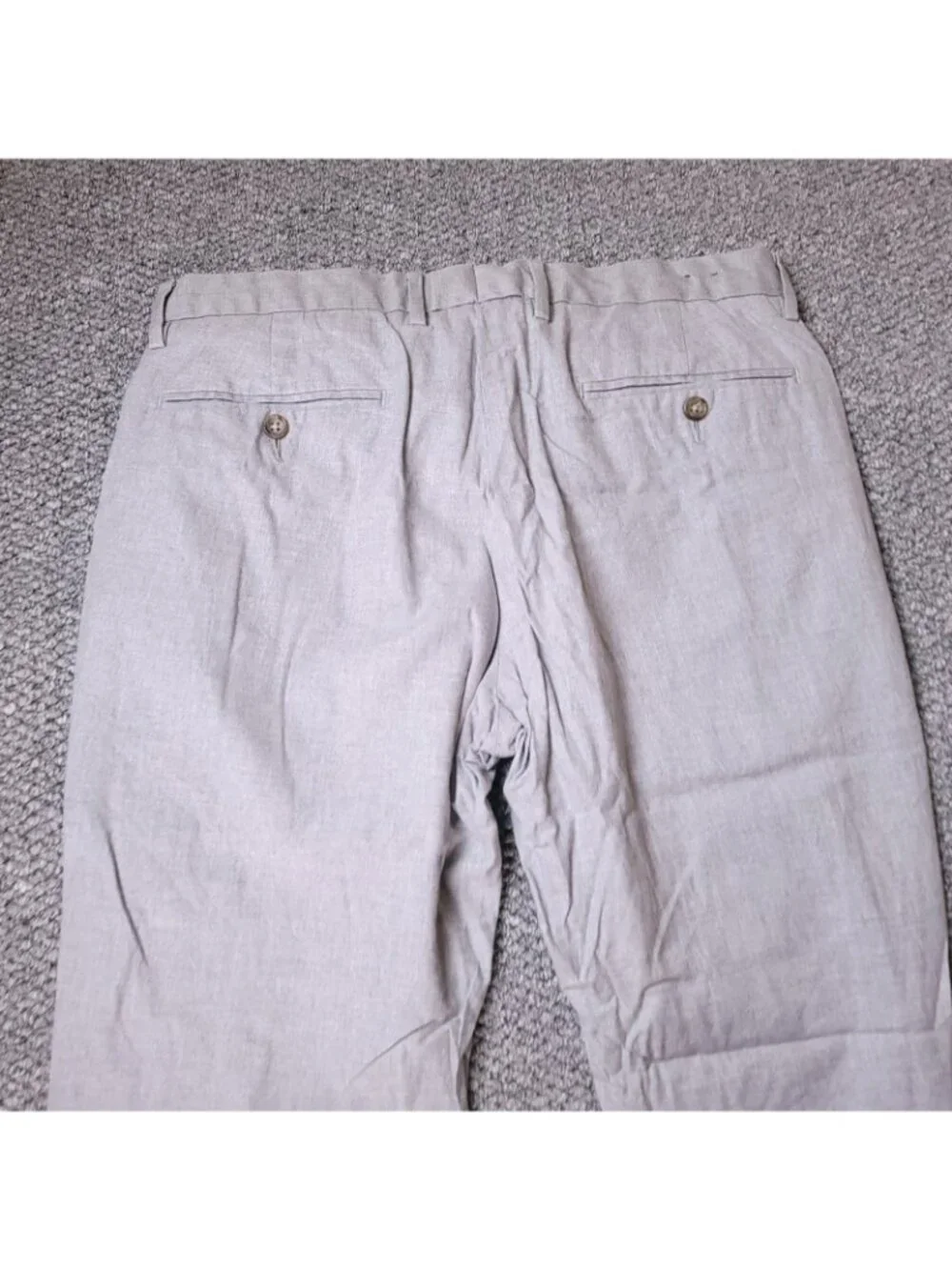 J . Crew Slim Bowery Dress Pants Mens 32x30 Gray Trousers Slacks Hook Preppy